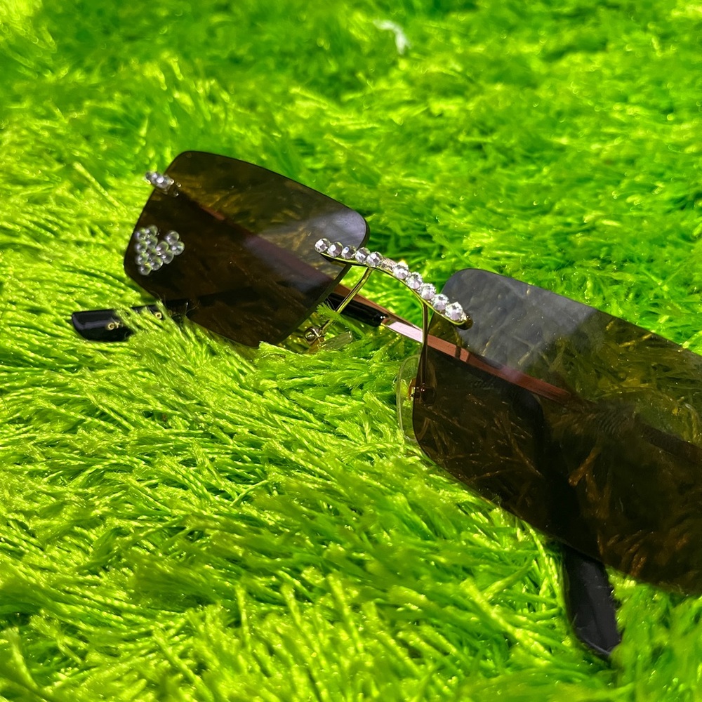 Brown glasses